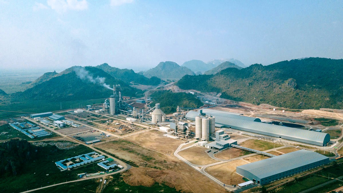 CMIC Cement Plant in Kampot Province, Cambodia