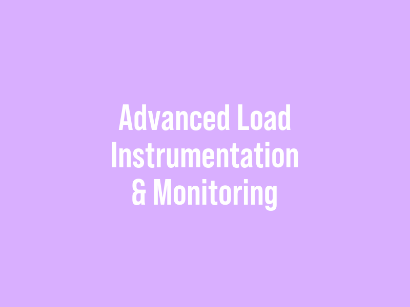 Advanced Load Instrumentation & Monitoring