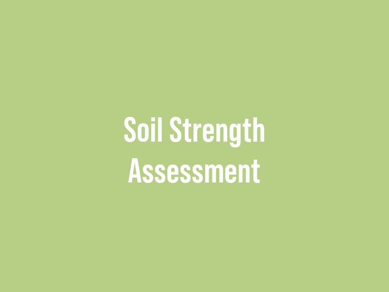 Soil Strength Assessment
